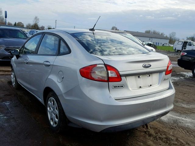 3FADP4AJXBM179858 - 2011 FORD FIESTA S SILVER photo 3