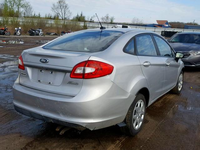 3FADP4AJXBM179858 - 2011 FORD FIESTA S SILVER photo 4