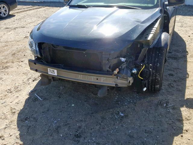 1FAHP2EW8AG139461 - 2010 FORD TAURUS SEL BLACK photo 9