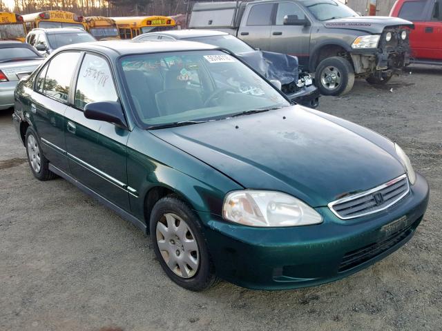 2HGEJ6617YH569054 - 2000 HONDA CIVIC BASE Yaşıl foto 1