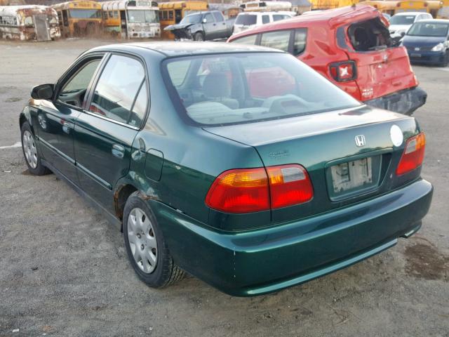 2HGEJ6617YH569054 - 2000 HONDA CIVIC BASE Yaşıl foto 3