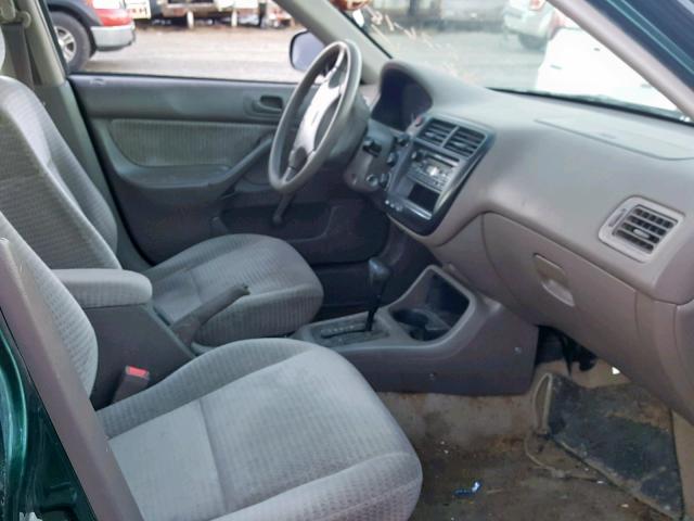 2HGEJ6617YH569054 - 2000 HONDA CIVIC BASE Yaşıl foto 5