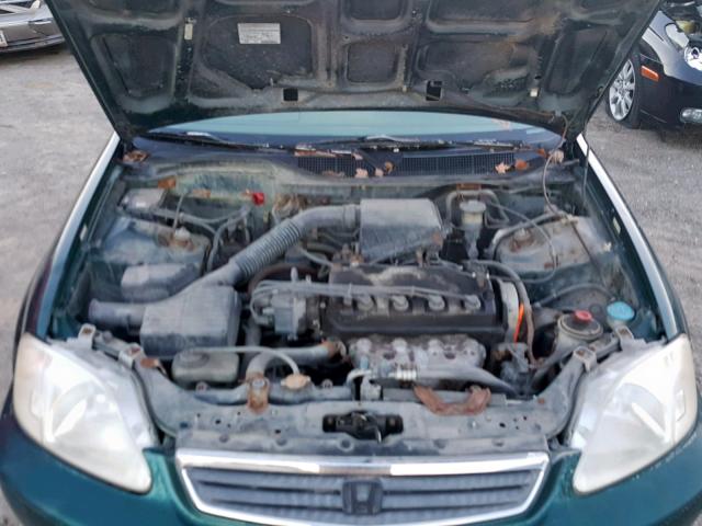 2HGEJ6617YH569054 - 2000 HONDA CIVIC BASE Yaşıl foto 7