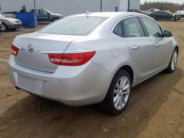 1G4PR5SK7E4172666 - 2014 BUICK VERANO CON SILVER photo 4