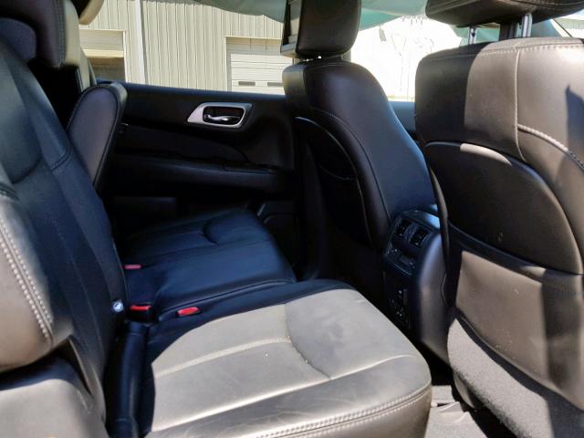 5N1AR2MN9EC684849 - 2014 NISSAN PATHFINDER BLACK photo 6