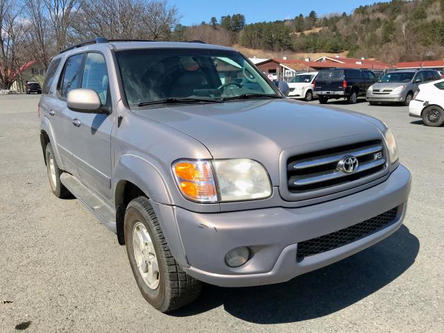 5TDBT48A91S001523 - 2001 TOYOTA SEQUOIA LI GRAY photo 1