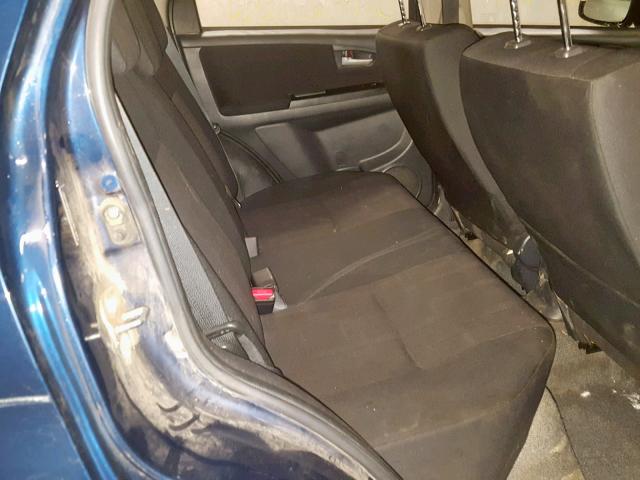 JS2YB5A32A6301554 - 2010 SUZUKI SX4 BLUE photo 6