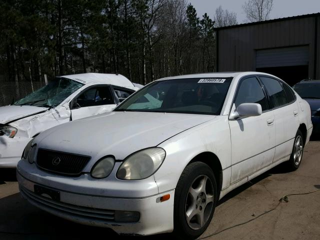 JT8BD68S0Y0100499 - 2000 LEXUS GS 300 WHITE photo 2