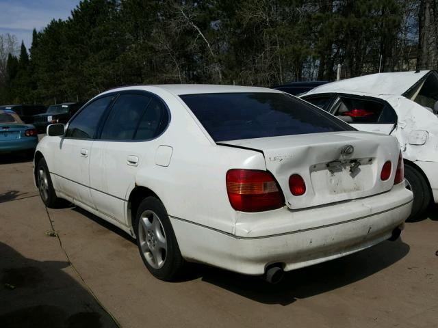 JT8BD68S0Y0100499 - 2000 LEXUS GS 300 WHITE photo 3