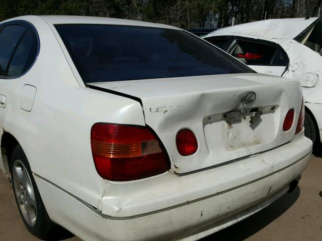 JT8BD68S0Y0100499 - 2000 LEXUS GS 300 WHITE photo 9