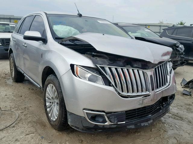 2LMDJ6JK2DBL25187 - 2013 LINCOLN MKX SILVER photo 1