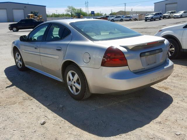 2G2WP552X71188512 - 2007 PONTIAC GRAND PRIX 银色 照片 3