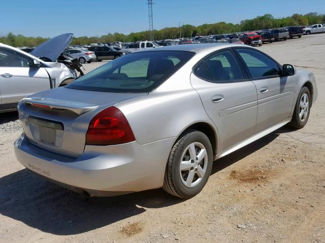 2G2WP552X71188512 - 2007 PONTIAC GRAND PRIX 银色 照片 4