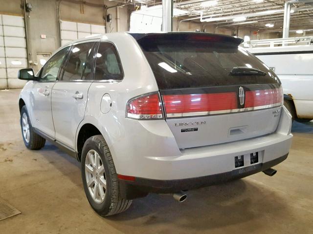 2LMDU88C07BJ35474 - 2007 LINCOLN MKX CREAM photo 3