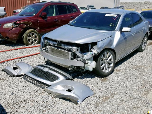 1G11E5SL4EU153886 - 2014 CHEVROLET MALIBU 2LT SILVER photo 2