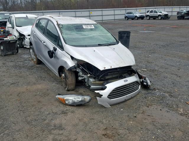 3FADP4TJ4EM130723 - 2014 FORD FIESTA S SILVER photo 1