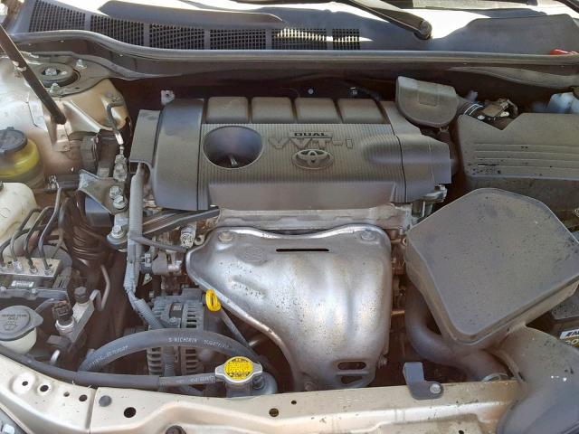 4T1BF3EK0BU770919 - 2011 TOYOTA CAMRY BASE GOLD photo 7