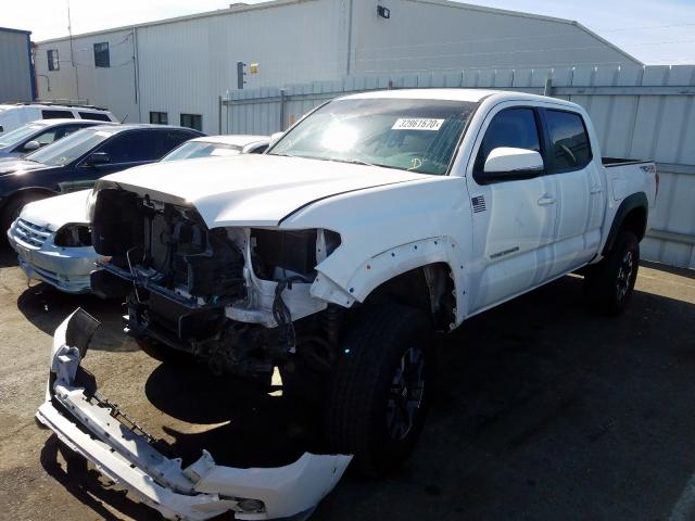 3TMCZ5ANXJM159617 - 2018 TOYOTA TACOMA DOUBLE CAB  照片 2