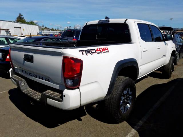 3TMCZ5ANXJM159617 - 2018 TOYOTA TACOMA DOUBLE CAB  照片 4