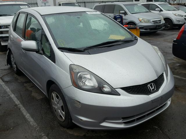 JHMGE8H38CS000140 - 2012 HONDA FIT SILVER photo 1