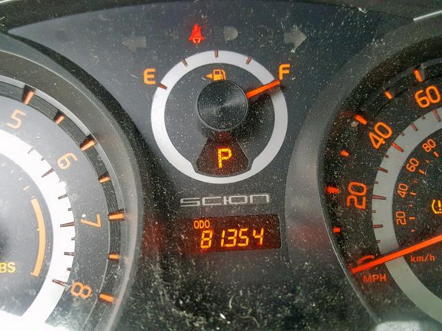 JTKJF5C71E3070405 - 2014 TOYOTA SCION TC RED photo 8