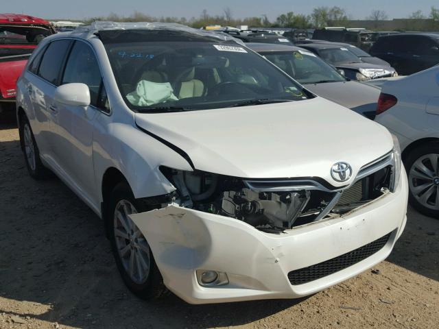 4T3BA3BB0AU011549 - 2010 TOYOTA VENZA BASE WHITE photo 1