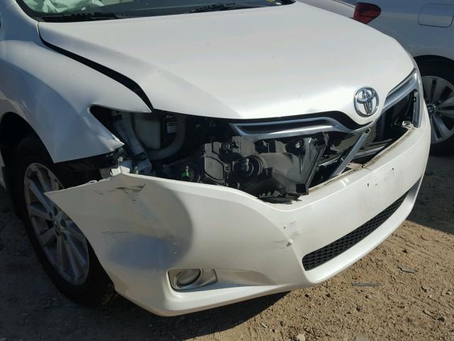 4T3BA3BB0AU011549 - 2010 TOYOTA VENZA BASE WHITE photo 9