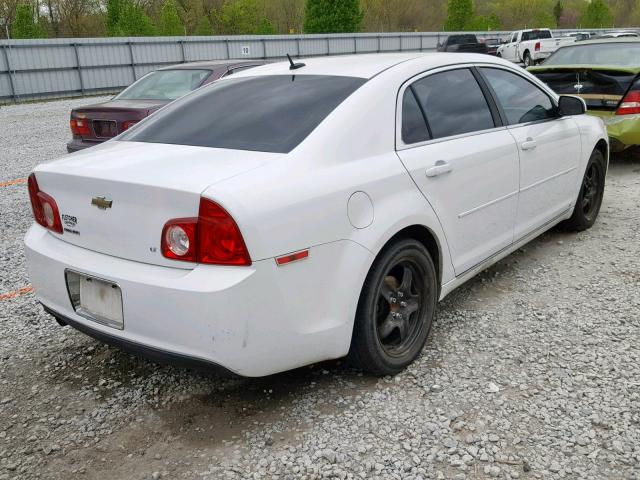 1G1ZH57B89F134942 - 2009 CHEVROLET MALIBU 1LT 白色 照片 4