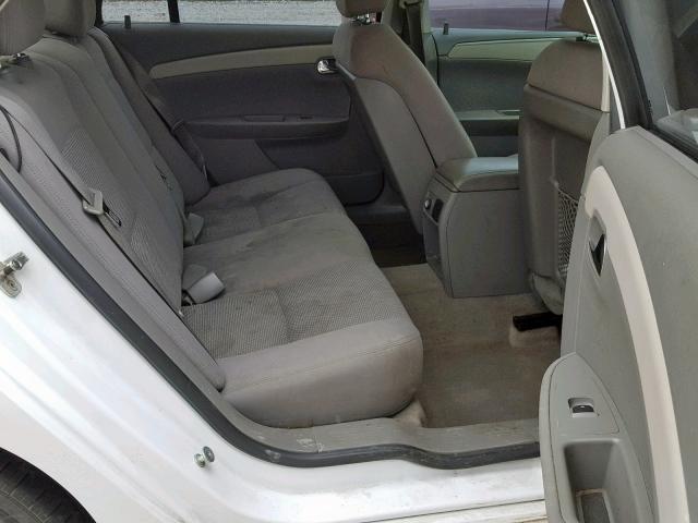 1G1ZH57B89F134942 - 2009 CHEVROLET MALIBU 1LT 白色 照片 6