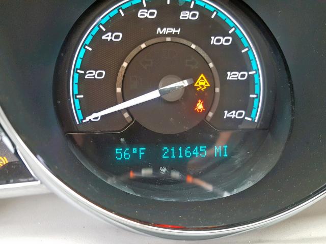 1G1ZH57B89F134942 - 2009 CHEVROLET MALIBU 1LT 白色 照片 8