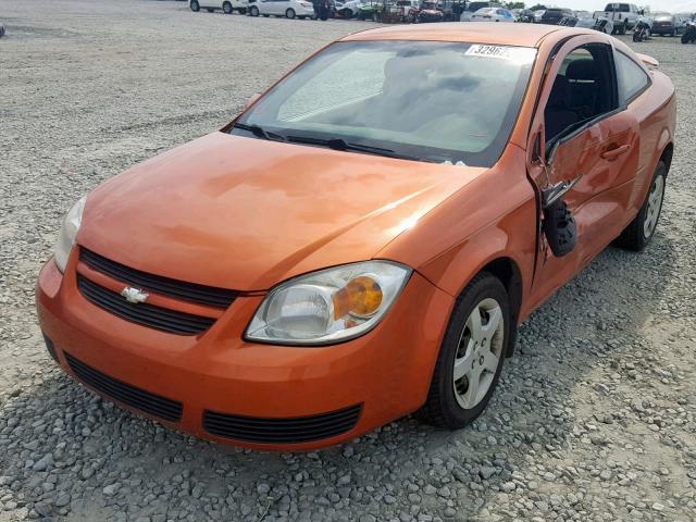 1G1AL15F877264429 - 2007 CHEVROLET COBALT LT ORANGE photo 2