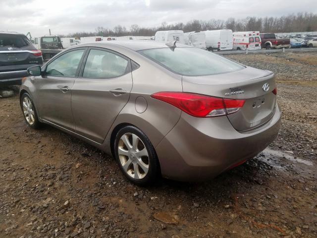 5NPDH4AE4DH269607 - 2013 HYUNDAI ELANTRA GLS  photo 3