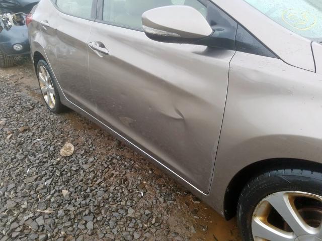 5NPDH4AE4DH269607 - 2013 HYUNDAI ELANTRA GLS  photo 9