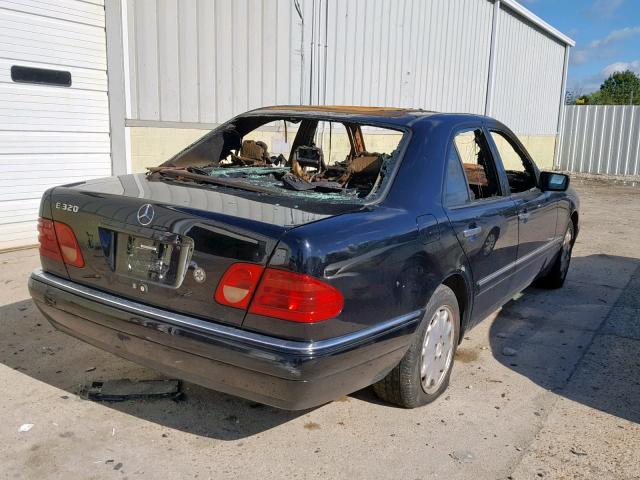 WDBJF55F7VA295224 - 1997 MERCEDES-BENZ E 320 BLACK photo 4