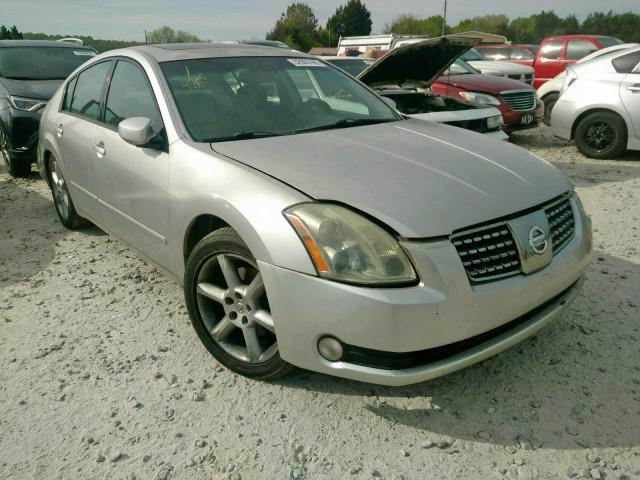 1N4BA41E74C843565 - 2004 NISSAN MAXIMA SE GRAY photo 1