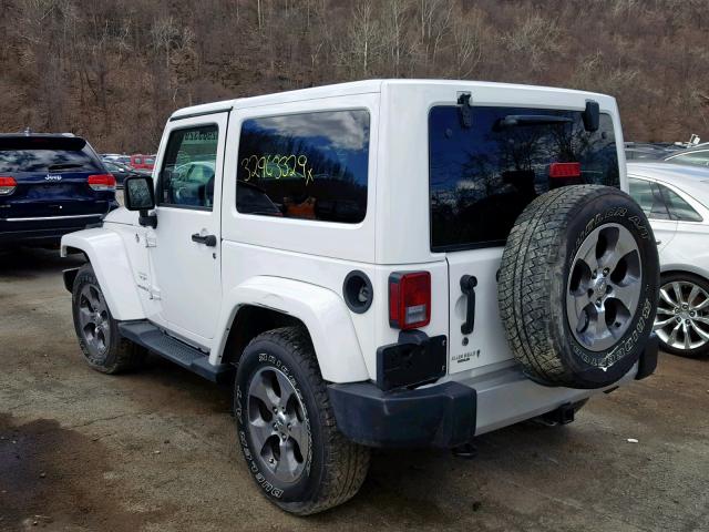 1C4AJWBGXHL561685 - 2017 JEEP WRANGLER S WHITE photo 3