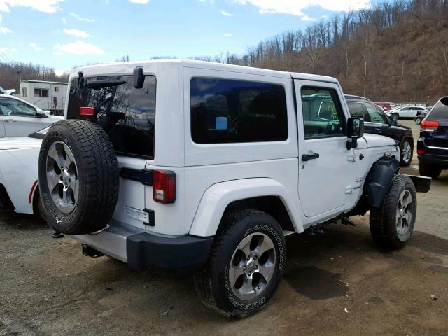 1C4AJWBGXHL561685 - 2017 JEEP WRANGLER S WHITE photo 4