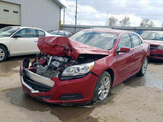 1G11C5SLXEF133233 - 2014 CHEVROLET MALIBU 1LT 红色 照片 2