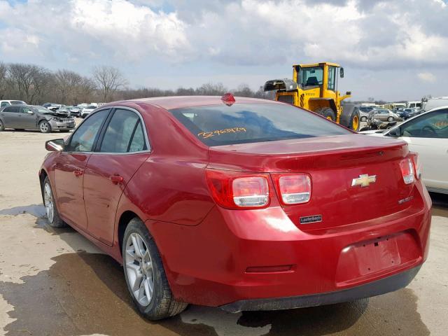 1G11C5SLXEF133233 - 2014 CHEVROLET MALIBU 1LT 红色 照片 3