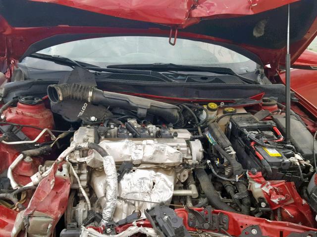 1G11C5SLXEF133233 - 2014 CHEVROLET MALIBU 1LT 红色 照片 7