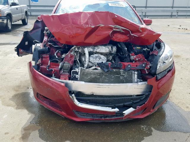 1G11C5SLXEF133233 - 2014 CHEVROLET MALIBU 1LT 红色 照片 9