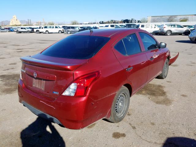 3N1CN7AP7GL834978 - 2016 NISSAN VERSA S  photo 4