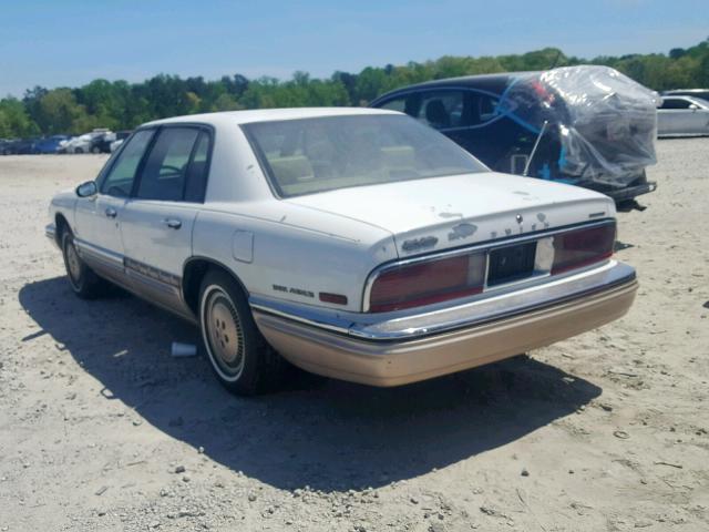 1G4CU5216SH654747 - 1995 BUICK PARK AVENU WHITE photo 3