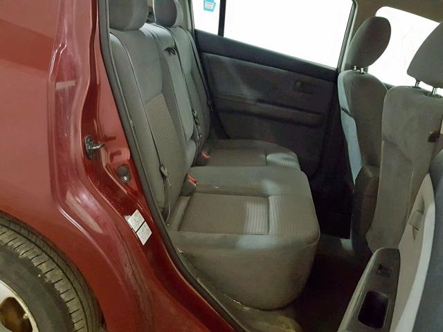 3N1AB61E98L662141 - 2008 NISSAN SENTRA 2.0 MAROON photo 6