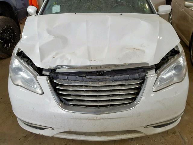 1C3CCBBB8CN282785 - 2012 CHRYSLER 200 TOURIN WHITE photo 9