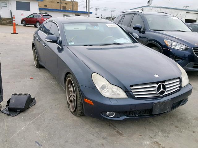 WDDDJ75X46A075029 - 2006 MERCEDES-BENZ CLS BLUE photo 1