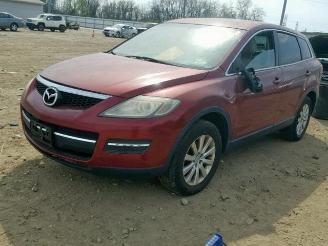 JM3TB28Y470117014 - 2007 MAZDA CX-9 BURGUNDY photo 2