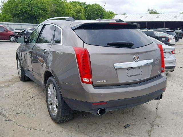 3GYFNAE35CS524501 - 2012 CADILLAC SRX LUXURY CHARCOAL photo 3