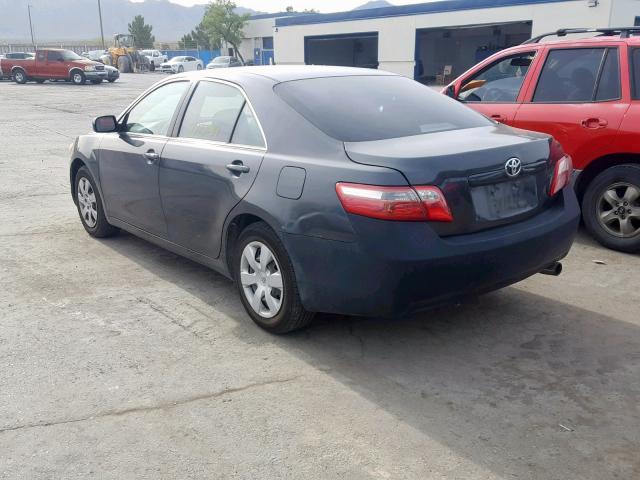 4T1BE46K17U694173 - 2007 TOYOTA CAMRY NEW BLACK photo 3