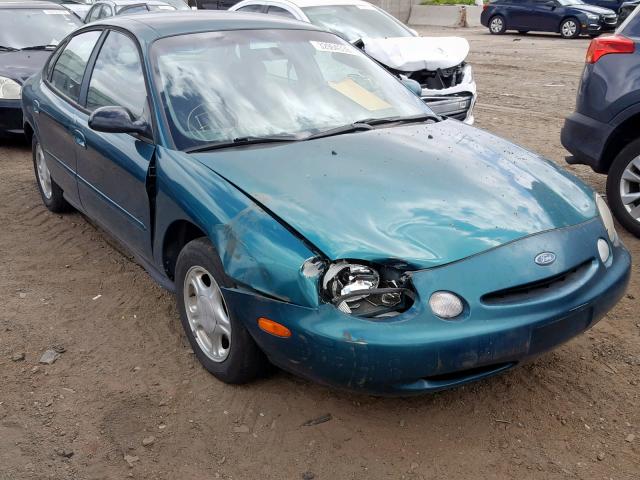 1FALP52U9VA213042 - 1997 FORD TAURUS GL GREEN photo 1